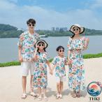  родители . пара look пара родители .ko-te родители . комплект ссылка ko-te2025 новый продукт One-piece aro - One-piece resort One-piece гавайская рубашка лето женский мужской 