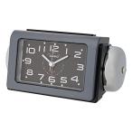 CASIO(カシオ) 目覚まし時計 爆音目覚まし時計 ベル ブラック 黒 アナログ スリープバスター スヌーズ ライト TQ-647-1JF