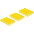  Unic s(UNIX) бейсбол ground обслуживание сопутствующие товары поли губка 3 шт. комплект BX8768