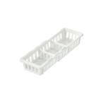 リッチェル(Richell) トトノ 野菜・冷凍室用 伸縮ストッカー浅型 スリム スペース 有効活用 ぴったりサイズ 合わせられる 100946