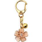 まつみ工芸 桜キーホルダー クラウン 2×6.5×0.5cm