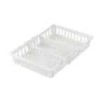 リッチェル(Richell) トトノ 野菜・冷凍室用 伸縮ストッカー浅型 レギュラー スペース 有効活用 ぴったりサイズ 合わせられる