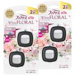 ファブリーズ 【まとめ買い】 消臭芳香剤 車用 イージークリップ ホワイトフローラル 2.4mLｘ4個