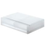 無印良品 ポリプロピレン 小物収納ケース ワイド 小 引出2個 83831875