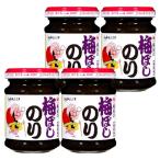 ショッピング桃屋 桃屋 梅干しのり 105g×4個【海苔佃煮 佃煮 ご飯のお供 国産海苔 梅干 梅 のり 】