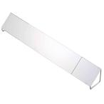 下村企販 排気口カバー スライド式 高さ8cm 【日本製】 サイズ調整可能 伸縮 油ハネ防止ガード ガスコンロカバー IH ステンレス 燕三条