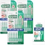 GUM( жевательная резинка ) поворачивает sof Topic зуб промежуток щетка мягкость резина модель с футляром ( размер :SSS~S маленький . модель ) 40 шт. входит ×3 шт упаковка 