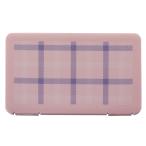 伊勢藤 携帯用マスクケース ピンクチェック I-562