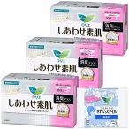 ロリエ しあわせ素肌 消臭プラス ふつうの日用 20.5cm 羽つき 22個入× 3セット(66コ)+おまけ付き