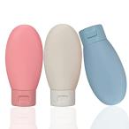  Samco s путешествие бутылка путешествие комплект силикон производства заполняющий бутылка небольшое количество . контейнер утечка предотвращение заполняющий контейнер легкий мобильный удобный командировка для путешествие для шампунь 