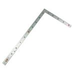 シンワ測定(Shinwa Sokutei) 曲尺 平ぴた 1尺/30cm 併用目盛 シルバー 10048