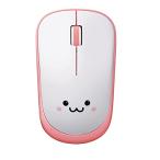 ショッピングマウス エレコム マウス ワイヤレス (レシーバー付属) Mサイズ 3ボタン IRセンサー 省電力 ピンク M-IR07DRPN