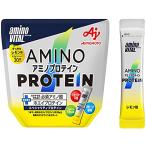 味の素 アミノバイタル アミノプロテイン レモン味 30本入パウチ アミノ酸 BCAA EAA ホエイプロテイン シェイカー不要 計量不要 携帯