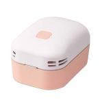 プラス 卓上クリーナー エアイン スイット ピンク 電池式 VC-001AI 36326