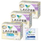 ロリエ しあわせ素肌 超スリム 特に多い昼用25cm 羽つき 17個×3個+おまけ付き