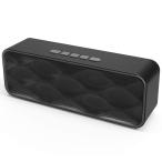 ブルートゥーススピーカー ポータブル bluetoothワイヤレスステレオスピーカー 高音質 大音量 低音 ハンズフリー通話対応　　