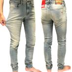 ショッピングdiesel DIESEL ディーゼル スリムスキニー 「超」ストレッチ ナチュラル薄汚しジーンズ 1979 SLEENKER 履きやすさ抜群です！