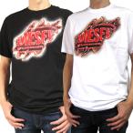 【ポスト投函配送】DIESEL ディーゼル 熱転写プリント レギュラーフィット 半袖Tシャツ T-JUST-E43 A09754 0AAXJ