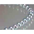 ネックレスbc2140 7.5-8mm あこや真珠 ナチュラル グレー セミバロック
