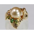 ¿¿¼î¡ÚOTOWA PEARL¡Û ¥ê¥ó¥° 9.9mm Çòij¿¿¼î ¥´¡¼¥ë¥É ¥À¥¤¥ä ¥Ú¥ê¥É¥Ã¥È ¥°¥ê¡¼¥ó¥¯¥©¡¼¥ÄÆþ ÍÕ¤Ã¤Ñ K18