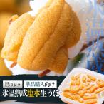 申込期間：〜7月頃【条件付き送料無料】訳あり 氷温熟成 塩水生ウニ（100g×1パック）冷蔵