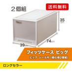 Fits フィッツケース/ビッグ　シール付(箱仕様2個組) CAP/39X74X35cm