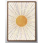 ショッピングポスター ポスター 10128 モダン 太陽 SUN デザイン 絵画 インテリア A3サイズ アート 新築祝い ギフト 模様替え 北欧  管理ID: