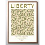 ポスター 12264 LIBERTY フラワー 花 ボタニカル 北欧 ナチュラル 絵画 インテリア A3サイズ アート 新築祝い ギフト 模様替え 北欧 管理ID_