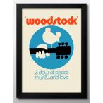 ポスター 12295 Woodstock ウッドストック 平和 ピース 音楽 絵画 インテリア A3サイズ アート 新築祝い ギフト 模様替え 北欧 管理ID_
