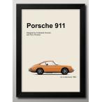  постер Porsche 911 картина интерьер A3 размер искусство новое здание праздник . подарок узор изменение Северная Европа коврик бумага 15883