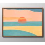 ショッピングポスター ポスター 太陽 モダン アートポスター 絵画 インテリア A3サイズ アート 新築祝い ギフト 模様替え 管理ID10551