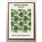 ショッピングポスター ポスター ボタニカル 植物 花 フラワー 絵画 インテリア A3サイズ アート 新築祝い ギフト 模様替え 北欧  管理ID:07442