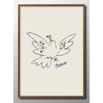 パブロ ピカソ 平和の鳩 A3 サイズ ポスター アート 北欧  額 フレーム