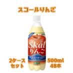 【もったいない商品】【2ケース】南日本酪農協同 スコール りんご 500mlペットボトル×24本入 x2ケース 48本【スポット商品賞味期限2025年7月11日】