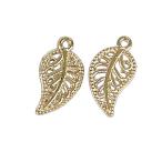 ... leaf can имеется очарование ( примерно 21mmX7.2mm))2 штук ( Gold ) ограниченное количество брелок для ключа подвеска с цепью 