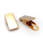  шляпа зажим (28×10mm)2 штук ( Gold ) палантин зажим 