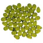 チェコ ドロップ(6mm×4mm)約30個入(オリビン)
