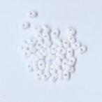 チェコビーズ ファルファーレ シードビーズ ガラス ハンドメイド アクセサリー （大・3.2×6.5mm） 10グラム入 （ チョークマット）