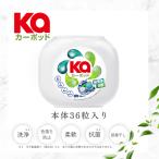 洗濯洗剤 カーポッド 4in1 ジェル ボール型洗濯洗剤 柔軟剤入り 部屋干し ボトル 容器 収納ケース本体 36粒入 メーカー直営 日本製