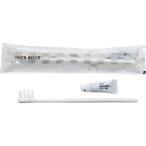  Sanyo предмет производство 100 шт. входит для бизнеса одноразовый зубная щетка + зуб ... мука шт упаковка сделано в Японии отель amenity (100шт.@)