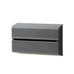 ideaco(イデアコ) どんな壁にも取り付け可能 ペーパー タオル / ティッシュ ホルダー アッシュグレー WALL PT (ウォールピ