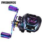 Proberos катушка bait reel повышенная передача соотношение 7.2:1. паз spool глубокий паз spool легкость морская вода пресная вода обе для левый руль правый руль уличный рыбалка сопутствующие товары 