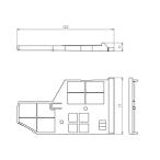 TOTO дезодорирующий фильтр [TCM1791] #SS4( harvest Brown )