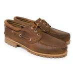 TIMBERLAND ティンバーランド AUTHENTICS 3EYE CLASSIC BOOT モカシンシューズ デッキ ブーツ BLACK RUST FULL ライトブラウン