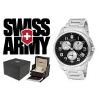 VICTORINOX ビクトリノックス SWISS ARMY 腕時計 241455 ブラック×シルバー メンズ