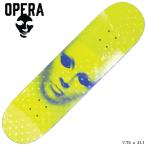 опера скейтборд панель opera skateboards Face EX7 Yellow Holographic 7.75 белый . пустой хорошо река сверху ... дерево ... опера скейтборд 