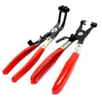 ラジエーターホース プライヤー クランプ取り外し専用工具 ホースバンドプライヤー 2本セット ODGK2-B202