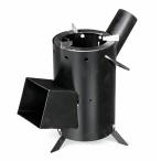  круглый переносной Rocket плита наружный для дровяная печь мангал кулинария возможно compact B909