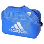 アディダス ADIDAS LIGHT エナメル L エナメルバッグ [カラー：ブルー×シルバーメット] [容量：23L] #KBQ63-AH8552