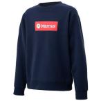 マーモット キッズスウェットロゴクルー(ジュニア) 130cm ダークインディゴ #TOJQJB10-DIN Marmot Kids Sweat Logo Crew MARMOT